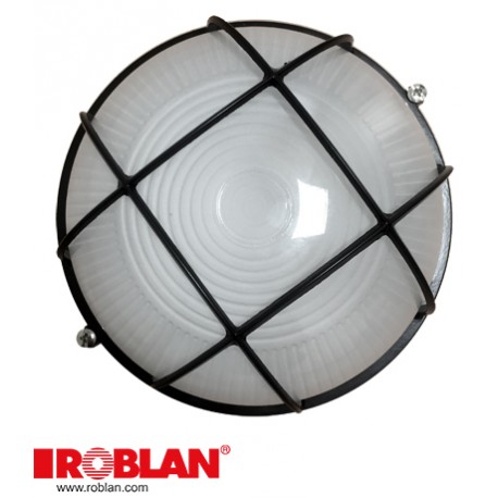 FPL1025L - FPL1025L ROBLAN Wall Fixture ROUND X Max 100W BLACK