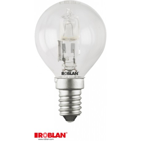 ECOA1528E14 - ECOA1528E14 ROBLAN ECO Golf Ball Halogen 28W E14 220-240V