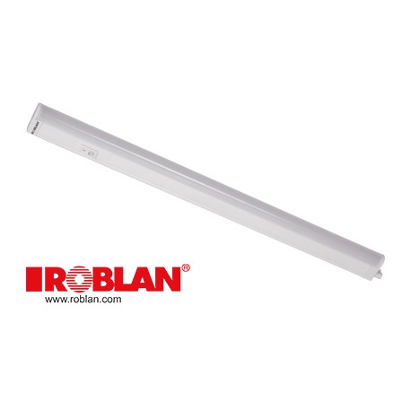 LEDWL025104100 - LEDWL025104100 ROBLAN Batten Light LED 10W 4100K 1000lm Linkable W/Int 868cm