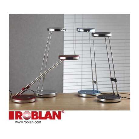 DEL725R - DEL725R ROBLAN lamp table LED (30 LEDs) W/USB Red