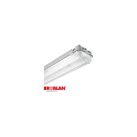 JX38236-E - JX38236-E ROBLAN Ceiling Lumin Waterproof 2x36W Electronics ECO (PS+ABS)
