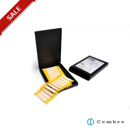 4810-YE - 4810-YE 4398010 CEMBRE LAMINATED WRITE-ON TIE-ON TAGS MS-ETF (70X14)