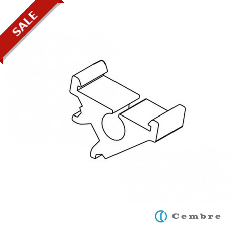 42801 - 42801 4101910 CEMBRE BRACKET FOR TERMINAL BLOCK MARKER STRIPS STF-01 (GY)