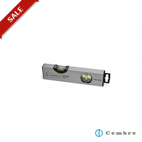 LVL200 - LVL200 3065312 CEMBRE LVL200 SPIRIT LEVEL