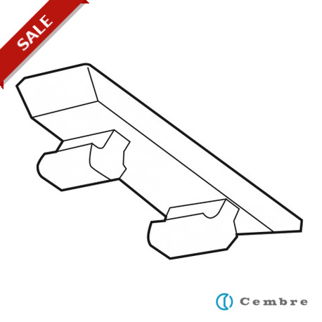 41591 - 41591 4106510 CEMBRE TERMINAL BLOCK MARKERS MG-CPM-06 (5X10 WH)