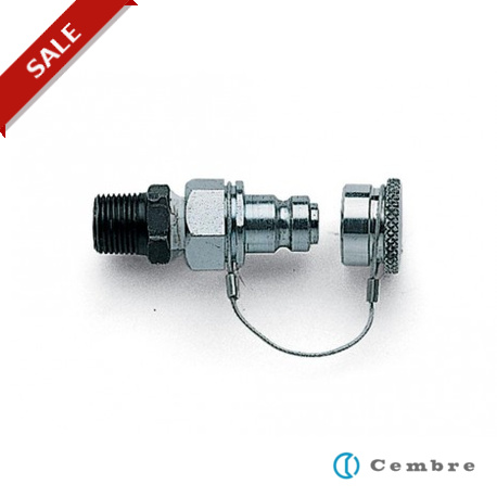 Q38-M - Q38-M 2593859 CEMBRE Q38-M MALE COUPLING