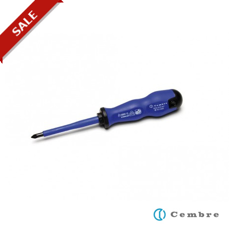 SDC1PZ-KV - SDC1PZ-KV 3065152 CEMBRE SDC1PZ-KV POZIDRIV SCREWDRIVER