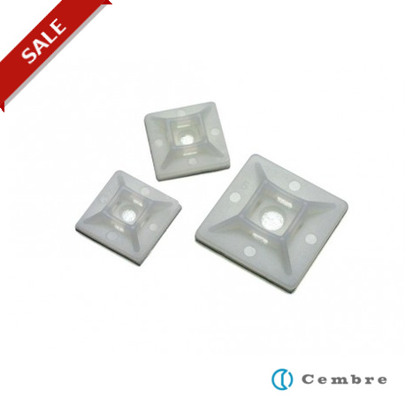 AB19 - AB19 3041532 CEMBRE AB19 SELF ADHESIVE CABLE TIE BASE