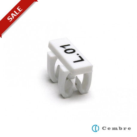 40591 - 40591 4101889 CEMBRE CABLE TAGS MG-TDMO-03 (4X16 WH)