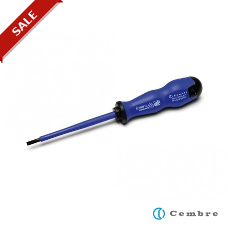 SDC5.5X125-KV - SDC5.5X125-KV 3065071 CEMBRE SDC5.5X125-KV FLAT HEAD SCREWDRIVER