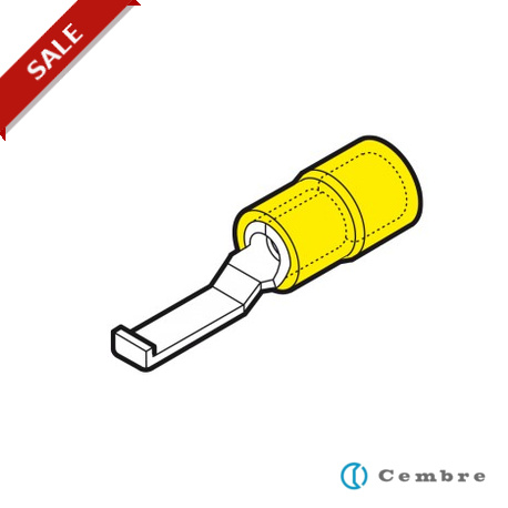 GF-PPL46 - GF-PPL46 2055465 CEMBRE GF-PPL46 HOOKED BLADE TERMINAL