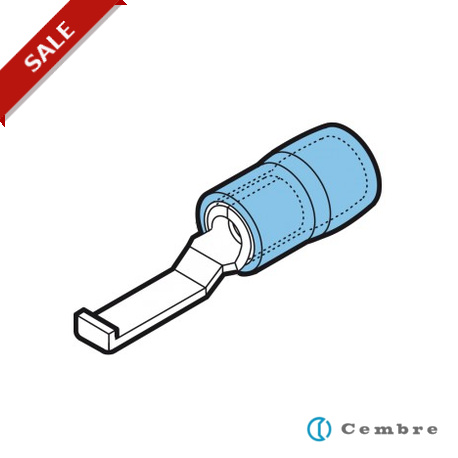 BKY-PPL46 - BKY-PPL46 2145952 CEMBRE BKY-PPL46 HOOKED TERMINAL