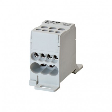 BPZ-KB-6/80-ALU - BPZ-KB-6/80-ALU 102702 Y7-102702 EATON ELECTRIC Terminal block 1 pole, 80A, 6 output terminals, ALU