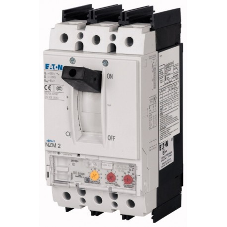 NZMN2-VEF200-BT-NA - NZMN2-VEF200-BT-NA 107595 EATON ELECTRIC Circuit-breaker, 3p, 200A, box terminals