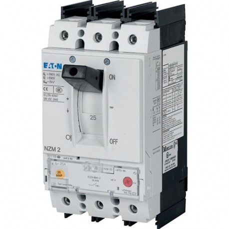 NZMB2-AF15-BT-NA - NZMB2-AF15-BT-NA 107611 Y7-107611 EATON ELECTRIC Circuit-breaker, 3p, 15A, box terminals