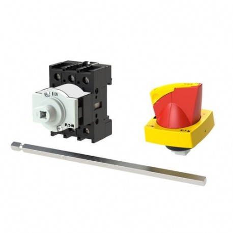 P1-25/M4/K1-PR - P1-25/M4/K1-PR 172771 Y7-172771 EATON ELECTRIC Main switch, 3 pole, 25 A, Emergency-Stop function, Lockable ..