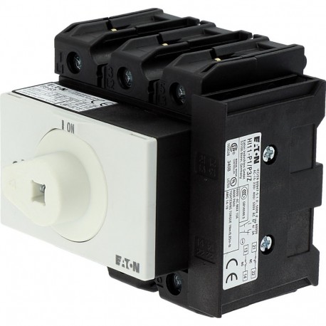 P3-63/M4/K2-PG/HI11 - P3-63/M4/K2-PG/HI11 172815 Y7-172815 EATON ELECTRIC Main switch, 3 pole + 1 N/O + 1 N/C, 63 A, Emergency sto..