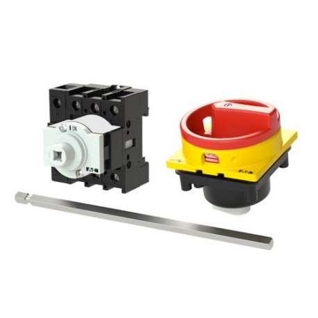 P1-25/M4/SVB/N - P1-25/M4/SVB/N 172877 Y7-172877 EATON ELECTRIC Main switch, 3 pole + N, 25 A, Emergency-Stop function, Locka..