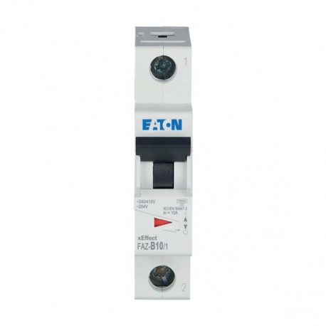 FAZ-B10/1 - FAZ-B10/1 278531 Y7-278531 EATON ELECTRIC Miniature circuit breaker (MCB), 10A, 1p, B-Char, AC