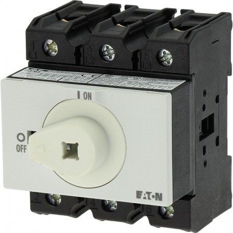 P3-63/M4/SVB - P3-63/M4/SVB 172784 Y7-172784 EATON ELECTRIC Main switch, 3 pole, 63 A, Emergency-Stop function, Lockable in..