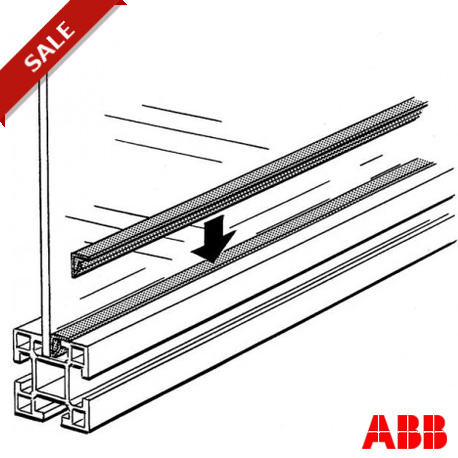 JSM PL2B - JSM PL2B 2TLA040038R0800 ABB JSM PL2B Securing strip L 1152mm for sheets 4mm