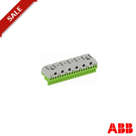 1SPE007715F9717 - ZK206G 1SPE007715F9717 ABB Terminal block screwless PE 20x1,5-4mm²+6x25mm²