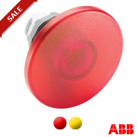 MPM2-21R - MPM2-21R 1SFA611125R2101 ABB MPM2-21R Mushroom pushbutton