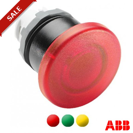 MPM1-31Y - MPM1-31Y 1SFA611124R3103 ABB MPM1-31Y Mushroom pushbutton