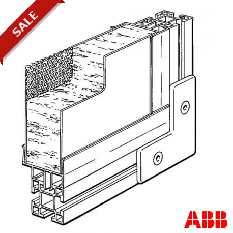 JSM AS3 - JSM AS3 2TLA042021R8000 ABB JSM AS3 Aluminum profile for 50mm sound-absorbing panel, meter