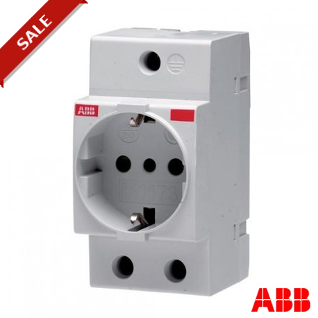 2CSM112000R0701 - M1173-L 2CSM112000R0701 ABB M1173-L Modular socket: italian P30 standard