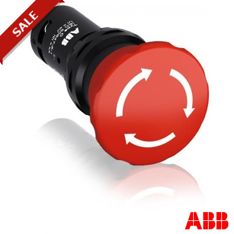 1SFA619550R1041 - CE4T-10R-01 1SFA619550R1041 ABB EMERGENCY STOP CE4T-10R-01