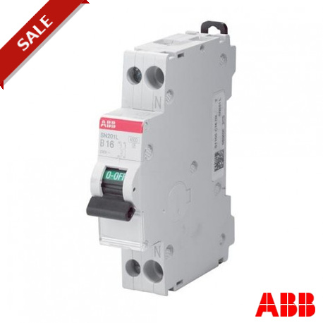 2CSS245101R0104 - SN201L-C10 2CSS245101R0104 ABB Miniature circuit breaker SN201 2P C 10 A