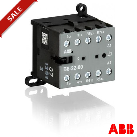 GJL1211501R0003 - B6-22-00-03 GJL1211501R0003 ABB B6-22-00-03 Mini Contactor 48V 40-450Hz