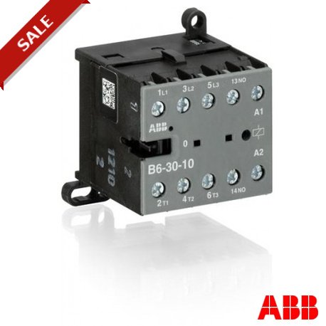GJL1211001R0101 - B6-30-10 GJL1211001R0101 ABB B6-30-10-01 Mini Contactor 24V 40-450Hz
