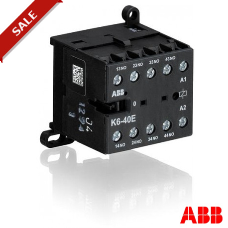 GJH1211001R8404 - K6-40E GJH1211001R8404 ABB K6-40E-84 Mini Contactor Relay 110-127V 40-450Hz