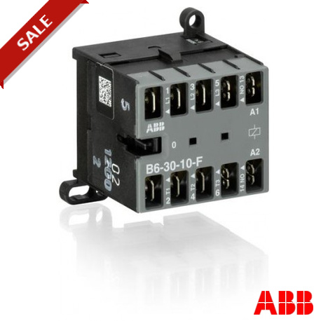 GJL1211003R0101 - B6-30-10-F GJL1211003R0101 ABB B6-30-10-F-01 Mini Contactor 24V 40-450Hz