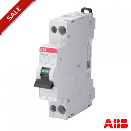2CSS275101R0104 - SN201M-C10 2CSS275101R0104 ABB Miniature circuit breaker SN201 2P C 10 A