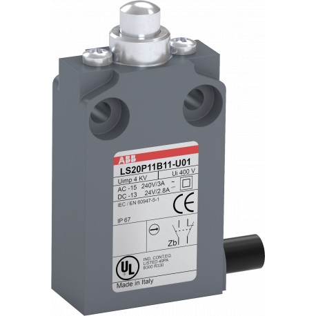 LS20P11B11-P01 - LS20P11B11-P01 1SBV015911R3201 ABB LS20P11B11-P01 Limit Switch
