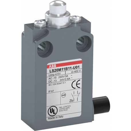 LS20M11B11-P01 - LS20M11B11-P01 1SBV015511R2001 ABB LS20M11B11-P01 Limit Switch