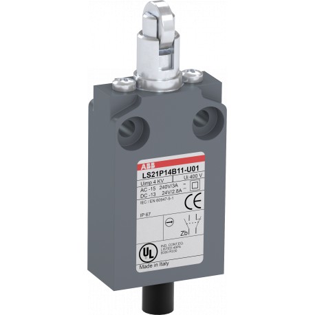 LS21P14B11-P01 - LS21P14B11-P01 1SBV016014R3201 ABB LS21P14B11-P01 Limit Switch