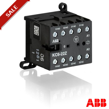 GJH1213001R1226 - KC6-22Z GJH1213001R1226 ABB KC6-22Z-16 Mini Contactor Relay 48VDC
