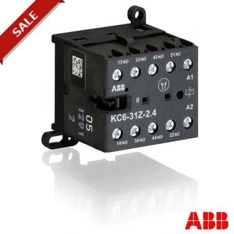 GJH1213001R1316 - KC6-31Z GJH1213001R1316 ABB KC6-31Z-16 Mini Contactor Relay 48VDC