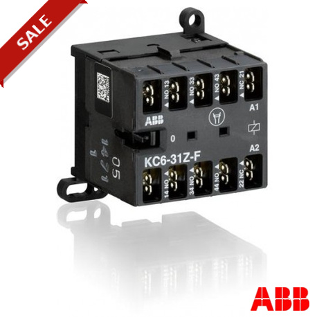 GJH1213003R5311 - KC6-31ZF GJH1213003R5311 ABB KC6-31Z-F-2.4-51 Mini Contactor Relay 17-32VDC