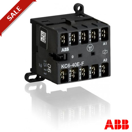 GJH1213003R0404 - KC6-40EF GJH1213003R0404 ABB KC6-40E-F-04 Mini Contactor Relay 110-125VDC