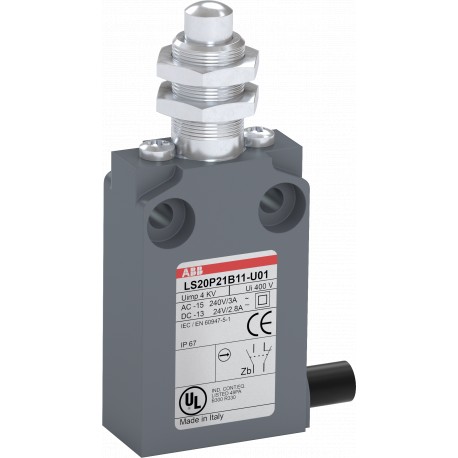 LS20P21B11-U01 - LS20P21B11-U01 1SBV015921R3801 ABB LS20P21B11-U01 Limit Switch