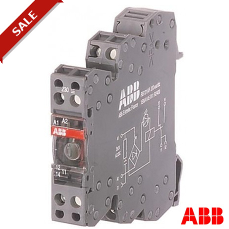 1SNA645541R0400 - RBR 122 A-115VAC/D 1SNA645541R0400 ABB RBR122A-115VAC/DC Interface relay R600 2c/o,A1-A2 115VAC/DC,250V/1mA-..