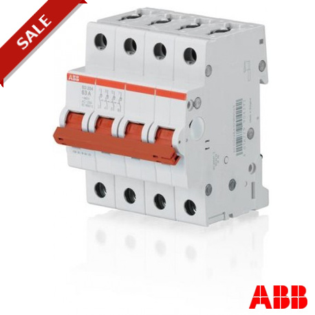 2CDD284101R0032 - SD204/32 2CDD284101R0032 ABB SD204/32 Switch Disconnector 4P, 32A