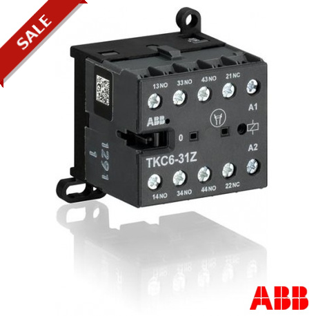 GJH1213061R5311 - TKC6-31Z-32DC GJH1213061R5311 ABB TKC6-31Z-51 Mini Contactor Relay 17-32VDC