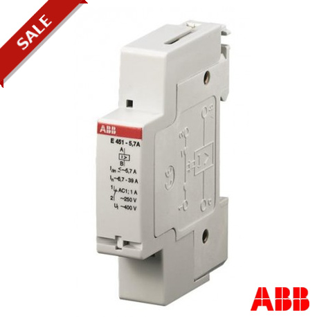 2CDE160000R0901 - E451-5,7 2CDE160000R0901 ABB E451-5,7A RELEASE RELAY