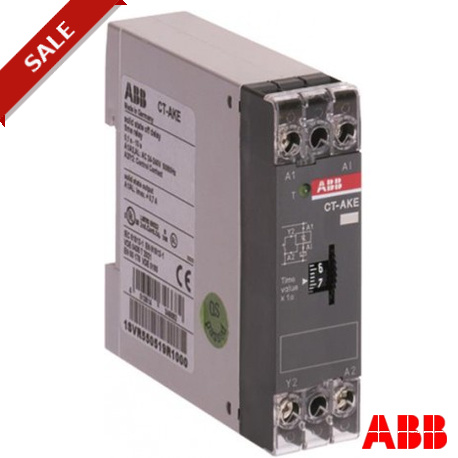 CT-AKE - CT-AKE 1SVR550519R1000 ABB CT-AKE Time relay, OFF-delay solid-state, 1n/o, 0.1-10s, 24-240VAC